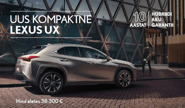 UUS KOMPAKTNE LEXUS UX